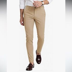 H&M Skinny Fit Stretch Khaki 32 x 30.5”